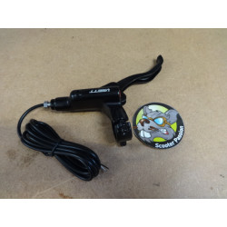 Maître cylindre frein hydraulique ZOOM/VSETT pour trottinette Kaabo, Vsett, Minimotors - AVEC CABLAGE - DROITE scooter passion