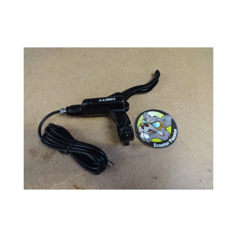 ZOOM/VSETT hydraulische hoofdremcilinder voor Kaabo, Vsett, Minimotors scooters - MET DRAAD - RECHTS scooter passion