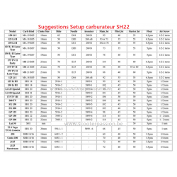 configuration réglage carburateur 22mm lambretta li tv sx gp dl belgique france