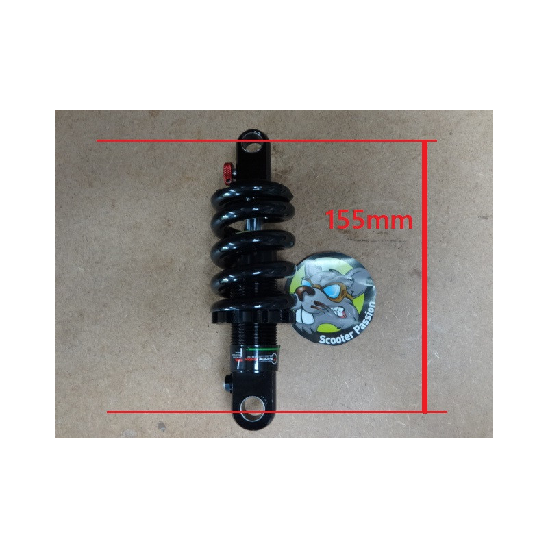 Amortisseur Arrière 100 Mm 750 Lbs Pour Scooter, Dirt Bike, Vélo électrique - Argent, œil à œil - 2