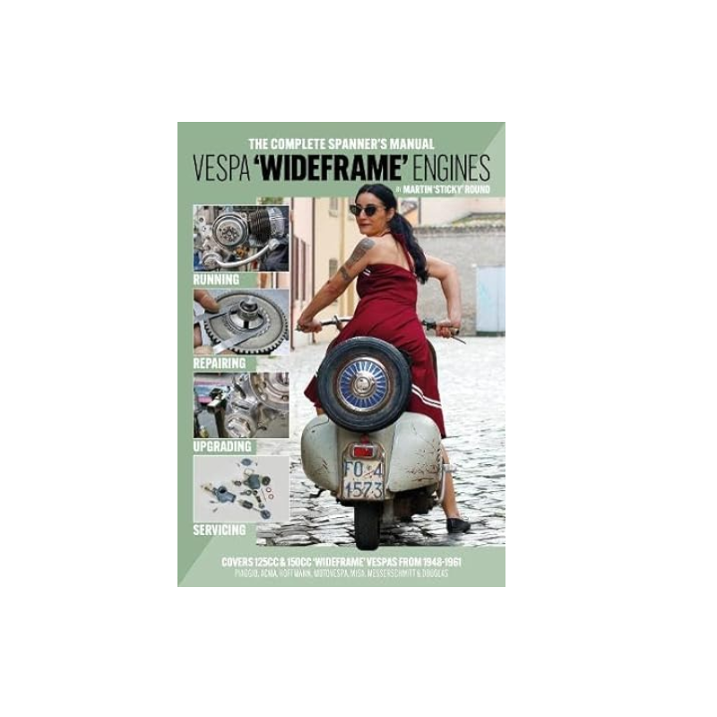 Sticky book vespa wideframe engine