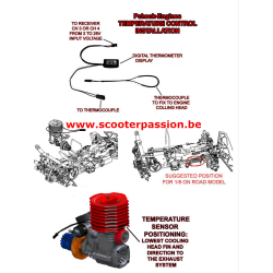 P-Check sensor temperature engine RC ENGINES TEMPERATURE CONTROL