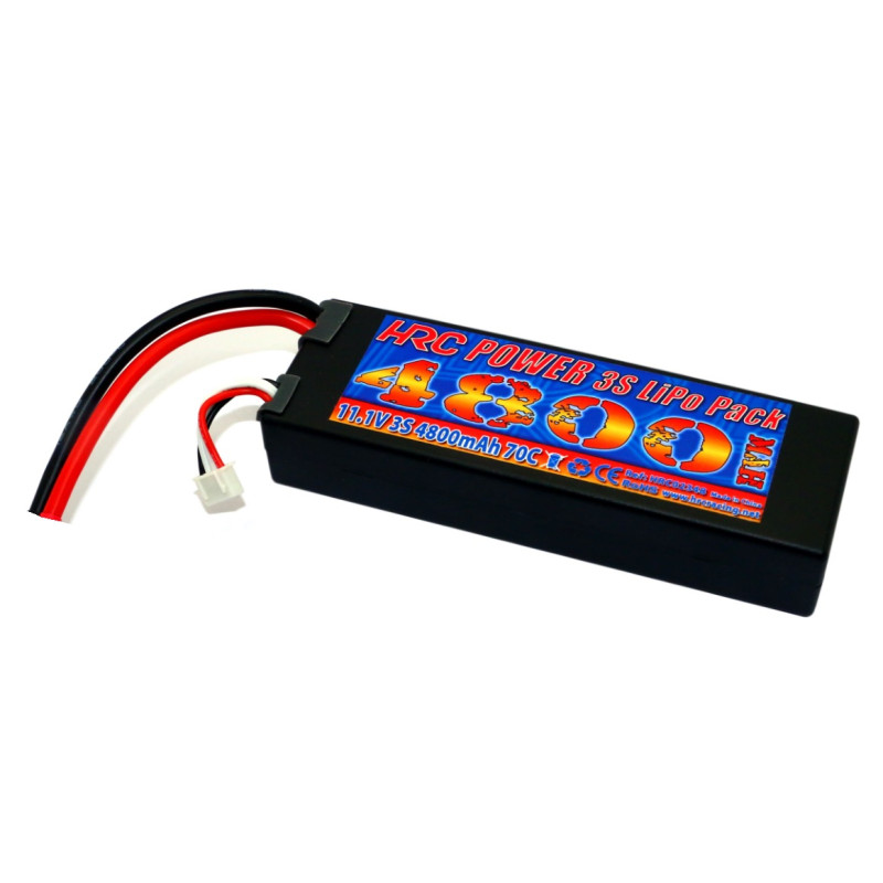 Baterie accu LiPo modelisme 3S - 11.1V 4800mAh belgique france