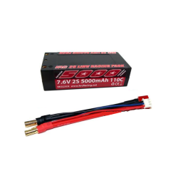 LiPo accu Batterij HV GRAPHENE SHORTY - 2S - 7.6V 5000mAh te koop belgie nederland