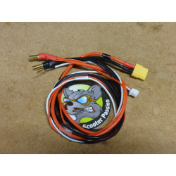 Laadkabel XT60 Lipo Hardcase connector Ø 5mm modelbouw belgie te koop