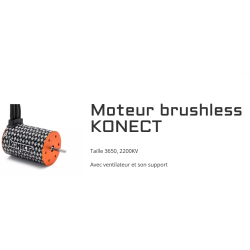 moteur brushless konect rogue buggy hobbytech