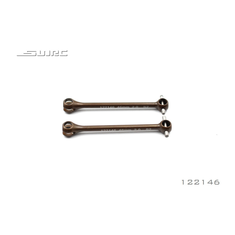 cardans CVD DRIVE SHAFT-SPRING STEEL 46mm 2.0PIN