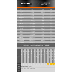 4 junction cardanas rc auto SNRC 1/10