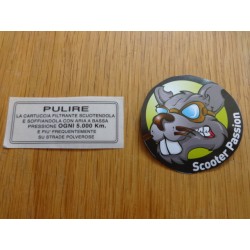 sticker lambretta luchtfilter Lambretta Serie 3, GP/DL, Junior