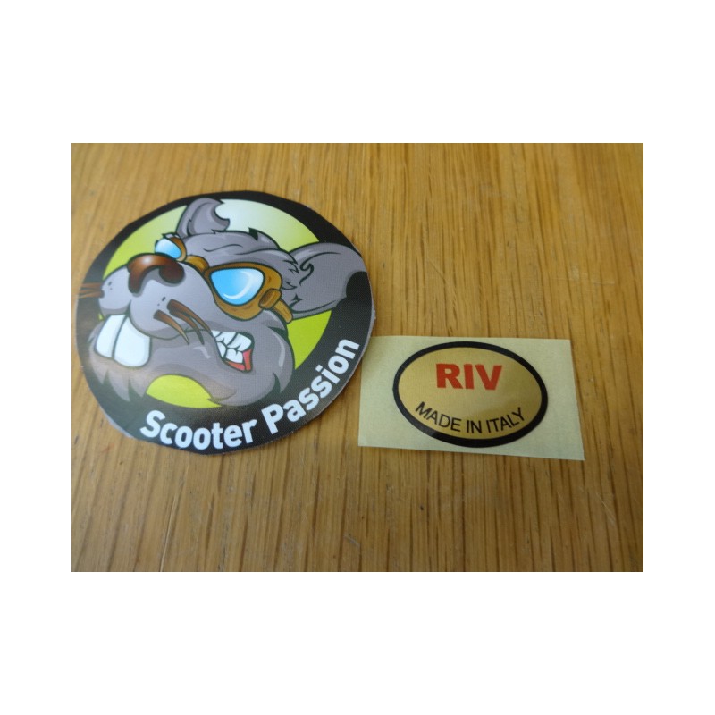 sticker riv shockdemper lambretta D LD LI TV SX
