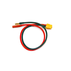 Laadkabel XT60 naar connectors 4mm Male négatieve / 4mm Femelle positief
