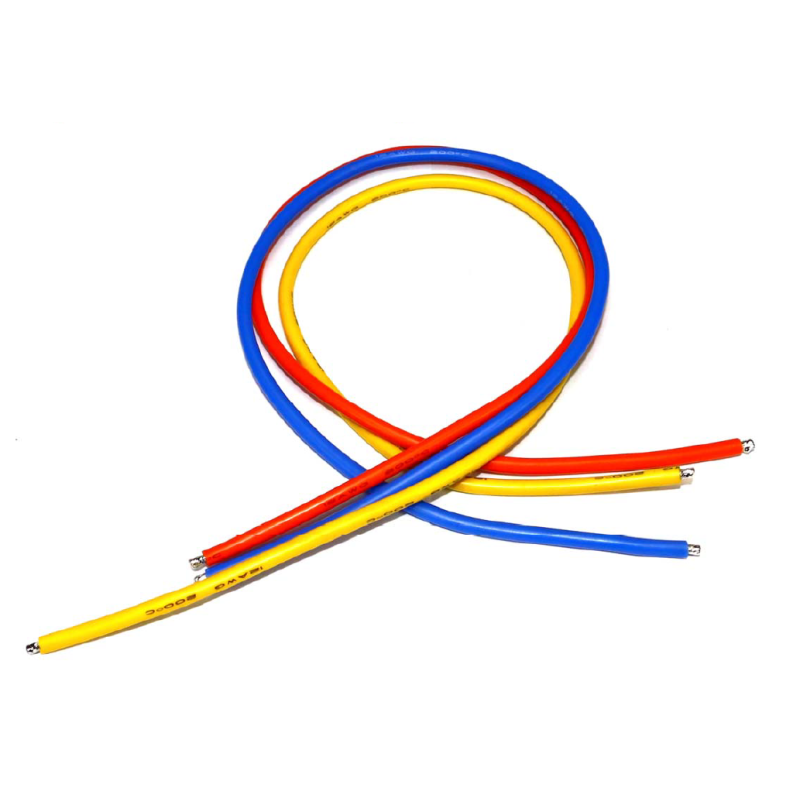 Câbles silicone - 12 AWG/ 3.3mm2 - Moteur voiture RC