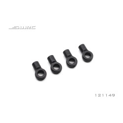 Kit 4 chapes ouvertes 4,9mm...