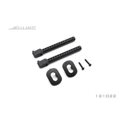 Support ARRIERE carrosserie voiture RC SNRC R3 1/10