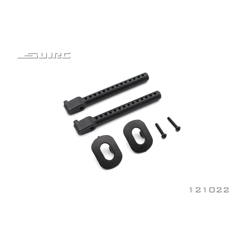 Support ARRIERE carrosserie voiture RC SNRC R3 1/10