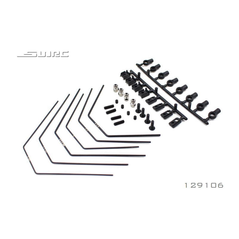 Set anti-roll bar RC auto 1/10 SNRC R3
