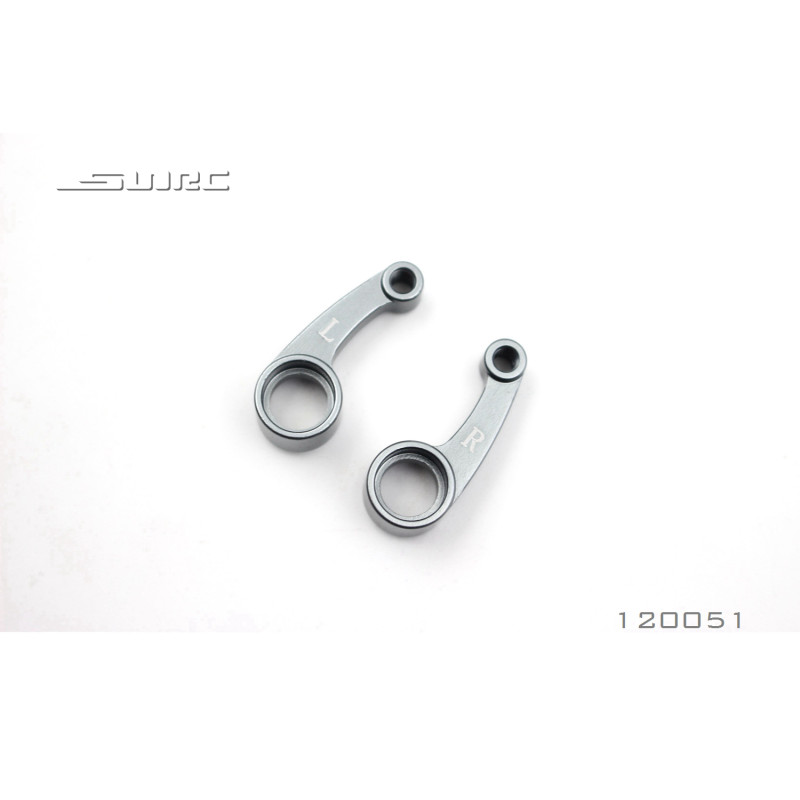 Kit 2 servo savers voiture RC 1/10 SNRC R3 - ALU