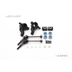 Kit transmission et direction AVANT voiture RC 1/10 SNRC R3 à vendre belgique france