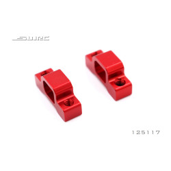 Kit 2 supports montage axe bras de suspension voiture RC 1/10 SNRC R3 - AVANT ou ARRIERE