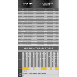 Kit 2 supports supérieurs roulement transmission arrière différentiel arrière voiture RC 1/10 SNRC R3 G et C