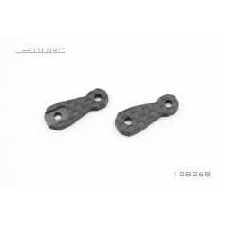 Kit 2 supports supérieurs CARBON batterie Lipo sur châssis voiture SNRC R3 PRO V2