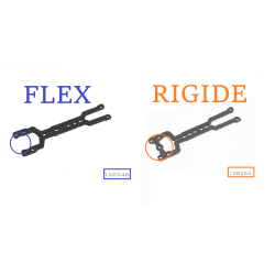 CARBONE Langsligger 2mm châssis voiture RC SNRC R3