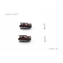 Kit 2 prises de force ACIER RESSORT transmission AVANT voiture RC SNRC R3 PRO V2