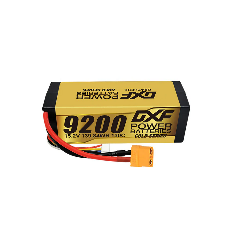 LiPo accu Batterij - DXF HV - 4S 15,2V 8400mAh 130C  hardcase XT90 te koop belgie rc winkel