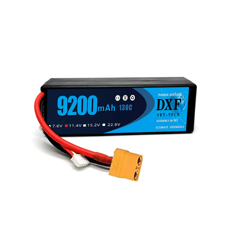 Batterie Accu LiPo DXF - 3S - 11.4V 9200MAH 130C  - HardCase - XT90