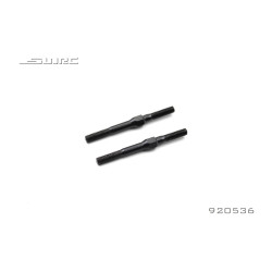 Kit 2 biellettes filetée 36mm voiture RC SNRC R3