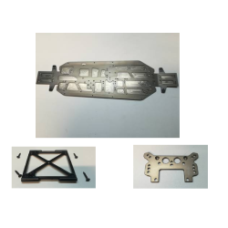 Chassis ALUMINIMUM 7075 ALLEGE voiutre rc MCD XR5 RACING ou RR5