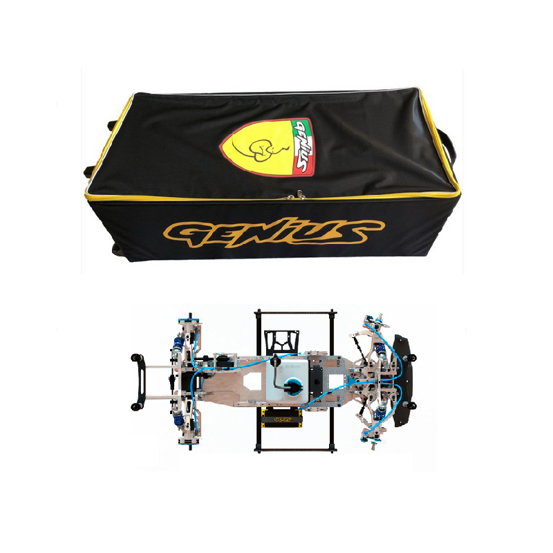 Trolley de transport avec roulettes voiture rc 1/5 Genius XR4