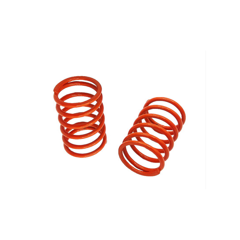 Kit 2 ressorts amortisseur voiture rc 1/5 Genius XR4.22 - LINEAIRE - ORANGE