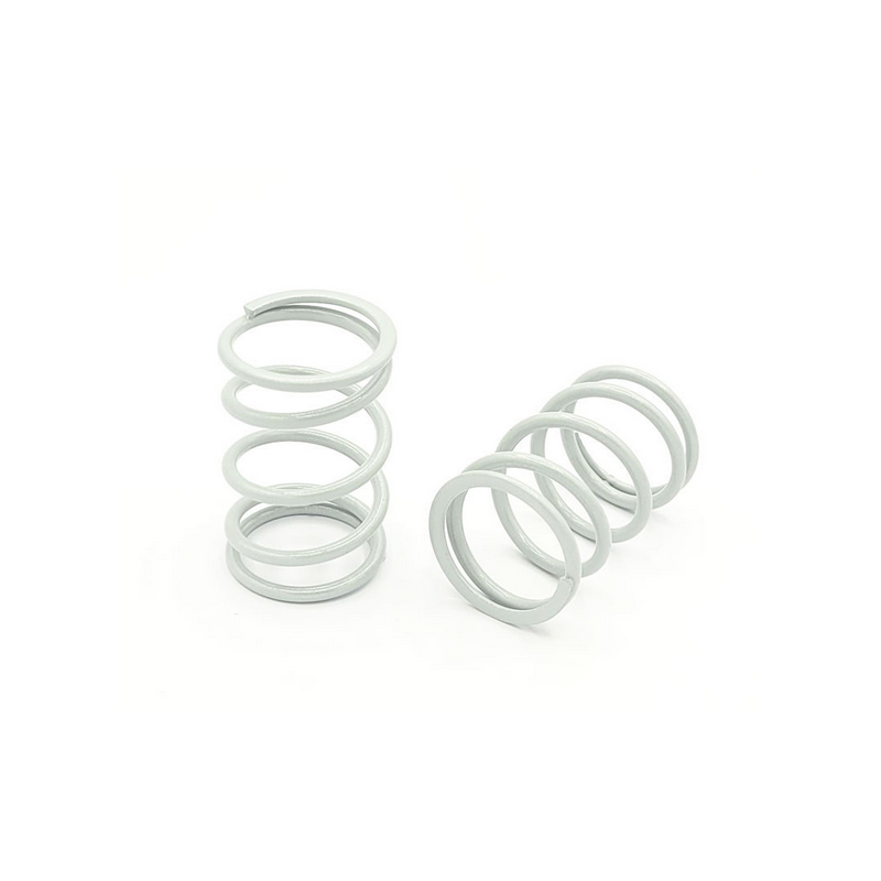 Kit 2 ressorts amortisseur voiture rc 1/5 Genius XR4.22 - PROGESSIVE - SILVER