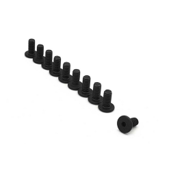 Kit 10 vis TCEI M4x8 voiture rc Genius XR4 - Têtes rabaissées