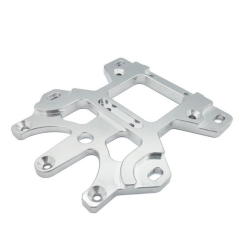 Plaque support tour amortisseur avant voiture rc Genius XR4.22