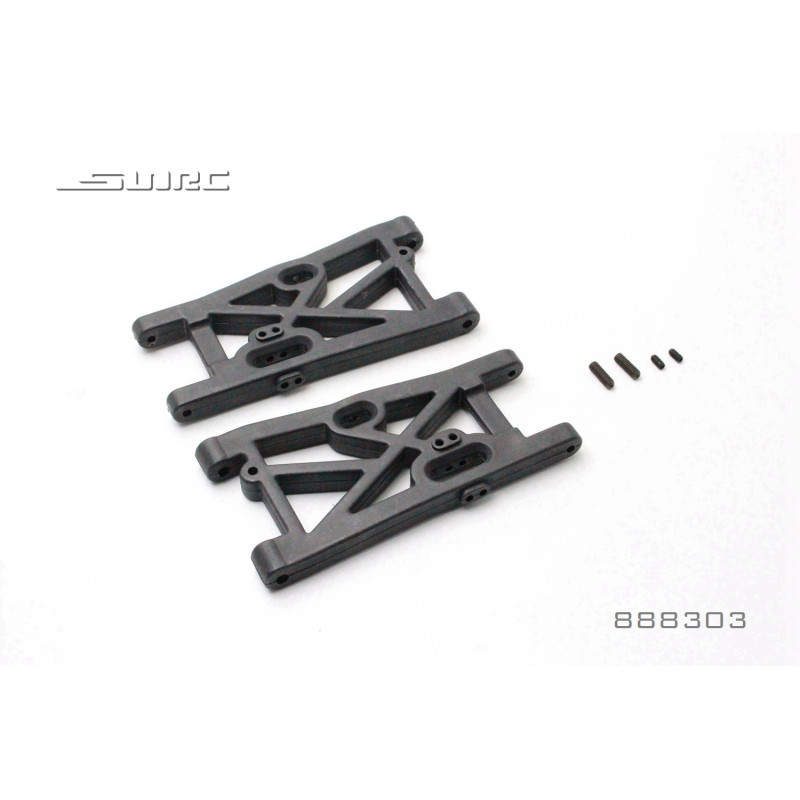 Triangles de suspension INFERIEURS voiture rc GT 1/8 SNRC S86E-PRO
