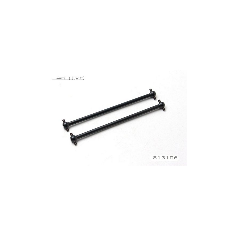 Set 2 cardans 106 mm CENTRALE TRANSMISSIE ACHTERAAN en ACHTERAANrc auto SNRC GT 1/8 SNRC S86E-PRO - ALUMINIUM FRAME