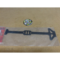 Traverse supérieure CARBONE renfort châssis voiture rc SNRC GT 1/8 S86E PRO