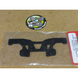 Tour arrière support d'amortisseur CARBONE châssis voiture rc SNRC GT  1/8 S86E PRO SNRC 866134