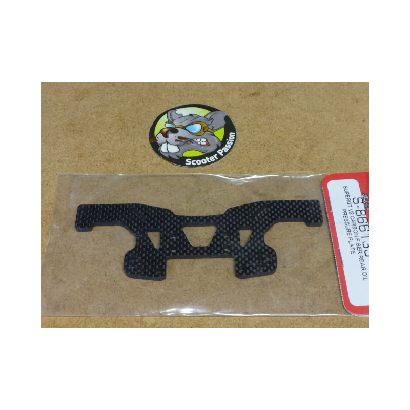 Tour arrière support d'amortisseur CARBONE châssis voiture rc SNRC GT  1/8 S86E PRO SNRC 866134