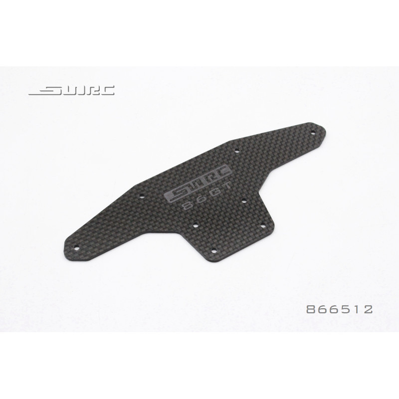 Steun CARBONE voorbumper  rc auto SNRC GT 1/8 S86E PRO