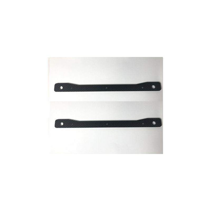 Set 2 carrosserie steunen CARBONE rc auto Genius 1/5 XR4