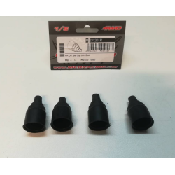 Set van 4 rubberen balgen voor différentiel vooraan en achteraan RC auto MCD XR5