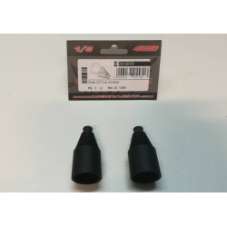 Set van 2 rubberen balgen voor centrale aandrijfassen voor en achter RC auto MCD XR5