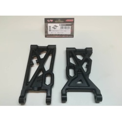 Kit triangles suspension GAUCHE avant et arrière voiture RC MCD XR5 - PLASTIC