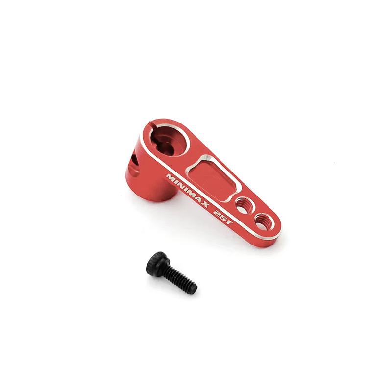 Servoarm SHORT - ROOD - 25T - Futaba, HRC, Powerstar