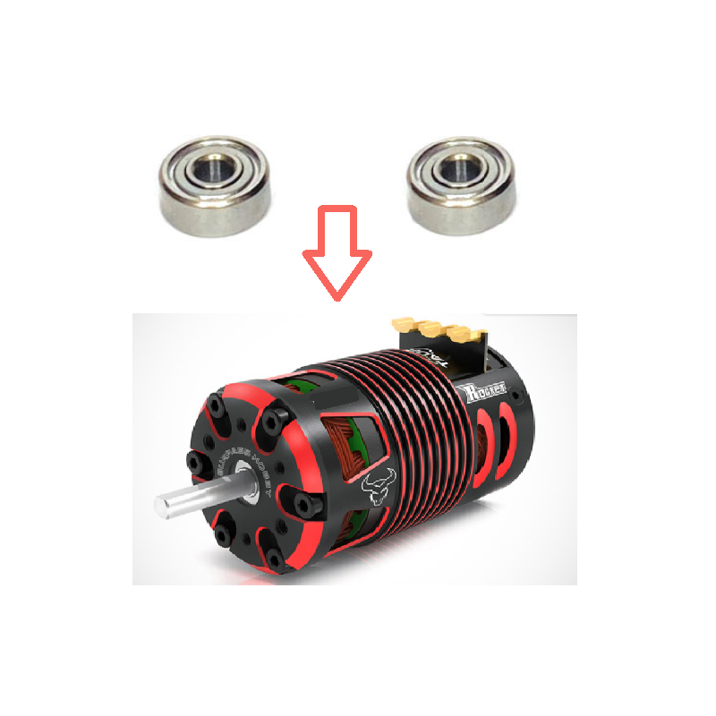 Kit 2 lagers revisie Surpass Hobby Brushless Taurus 4268 of 4274