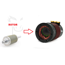 Rotor revisie motor Surpass Hobby Brushless Taurus 4268