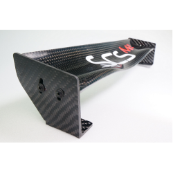 Achterwing 240mm WAVE CARBONE steunen rc auto 1/5 Genius XR4